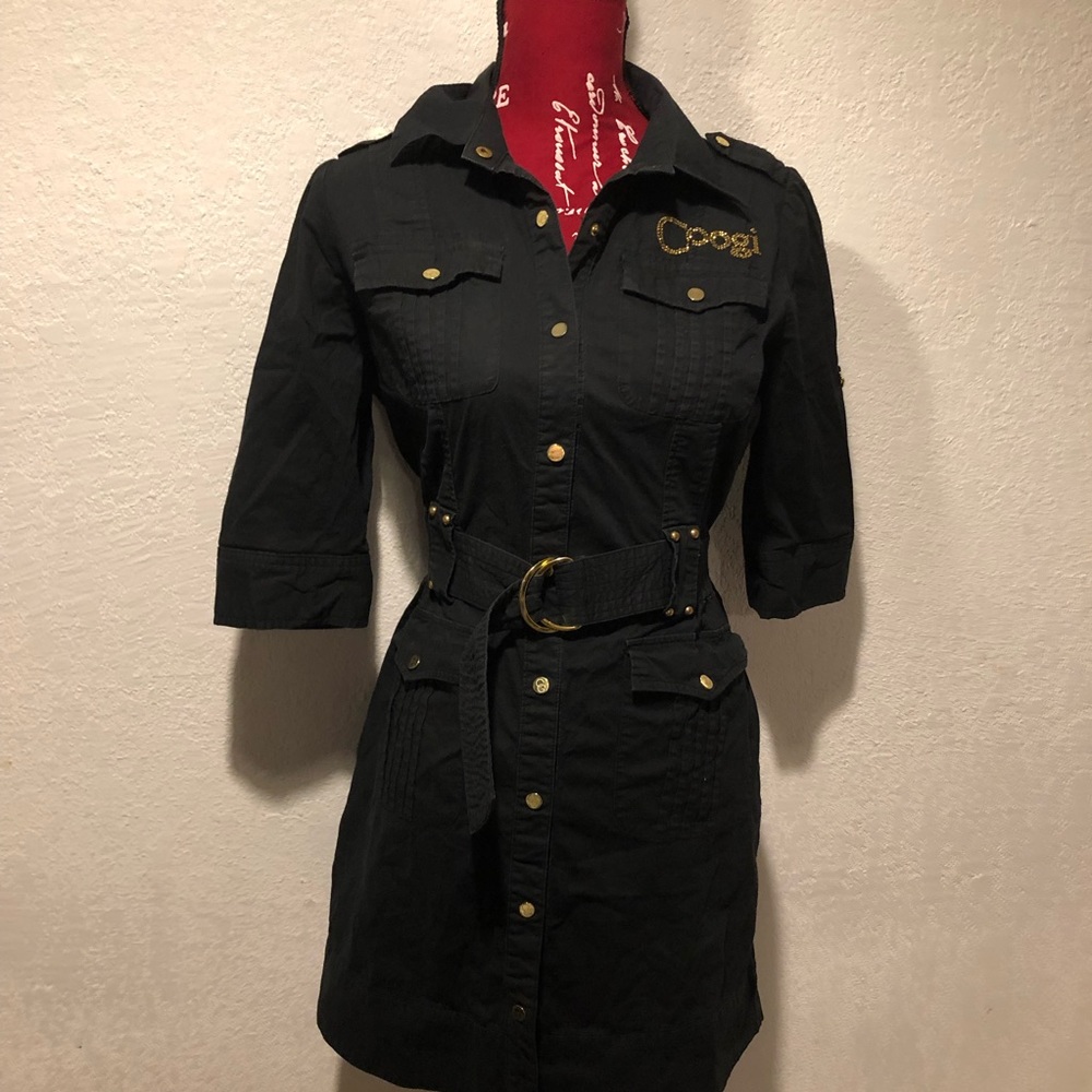 Coogi black mini dress - Picture 2 of 8